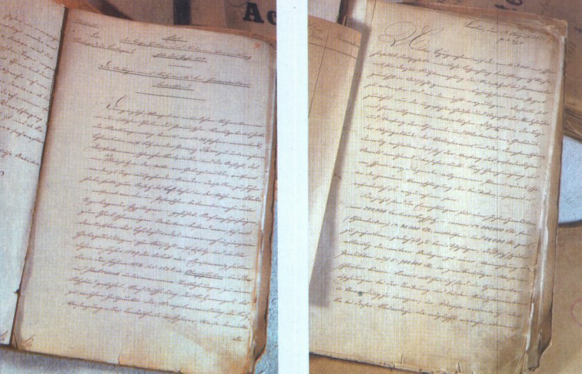 Dokumenty o uruchomieniu kopalni z 1871 r.